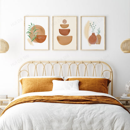 Bohemian Canvas Wall Art – Boho Home Decoration