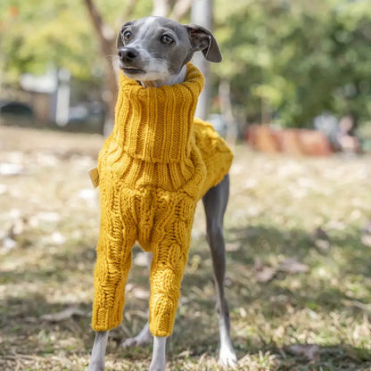 Yellow Knitted Jumper