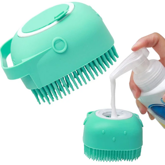 bath brush for dogs
