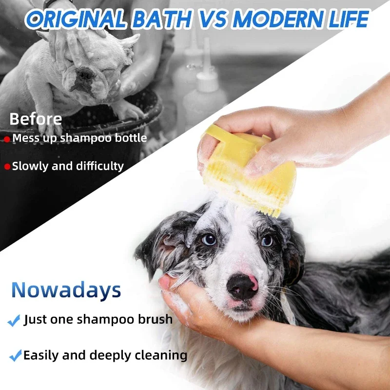 pet bath brush